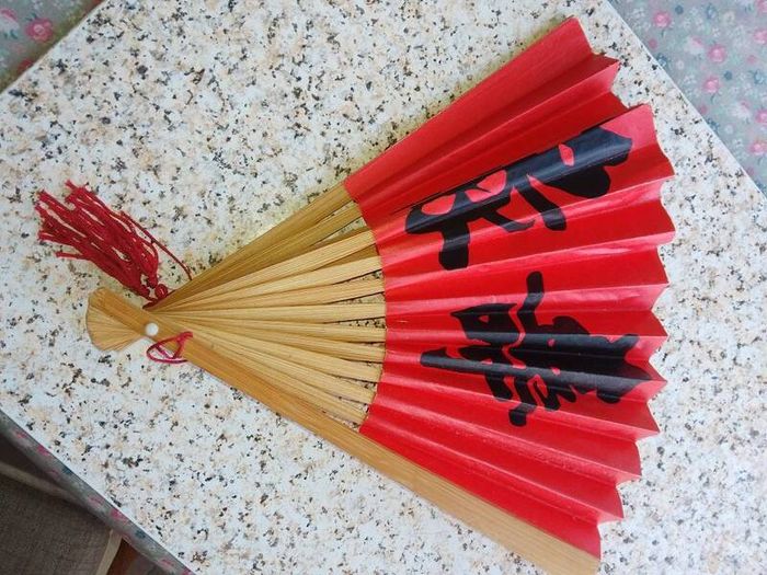Chinese shan folding fan