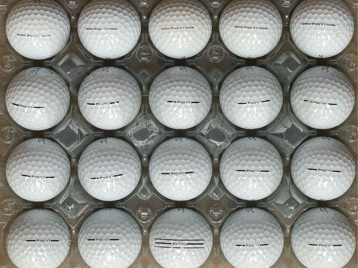 20 used Titleist Pro V1 grade B golf balls