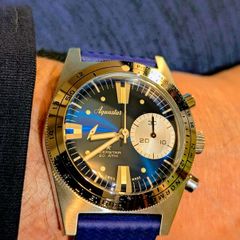 Aquastar Deepstar Blue Ray  Chronograph new