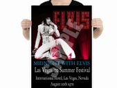 Elvis Presley Las Vegas 1970 Poster Reproduction A2 Size