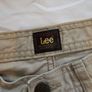 Mens Lee Beige Chino Trousers Image 4