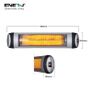 Wall Mounted Patio Heater Image 2