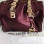 Michael, Michael Kors Maroon Tote Bag Image 10