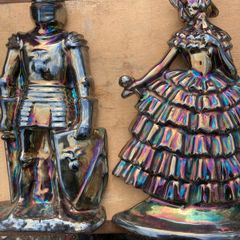 Knight and Damsel door stop