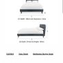 Light Grey Velvet King Size Bedframe Image 2