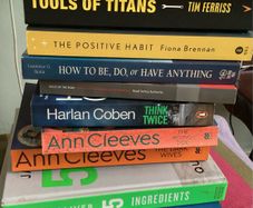 Books - please say when you can collect.