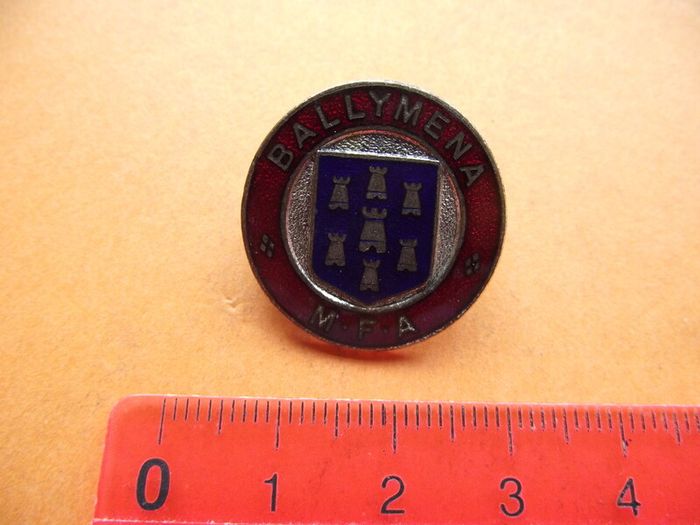 Vintage Ballymena Musical Festival Enamel Pin Badge