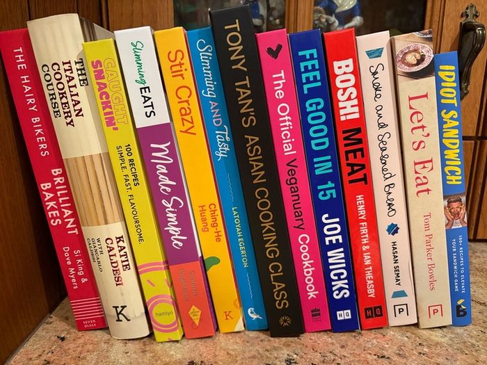 13 Brand New Cookery Books