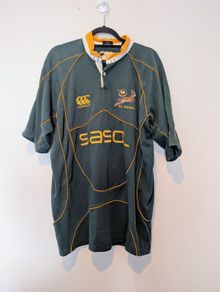 Vintage South Africa Springboks Rugby Jersey | 2007/2008 | 2XL | Canterbury