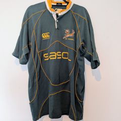 Vintage South Africa Springboks Rugby Jersey | 2007/2008 | 2XL | Canterbury