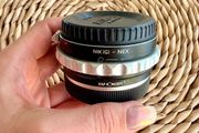 Lens Mount Adapter Nikon to Sony E-Mount