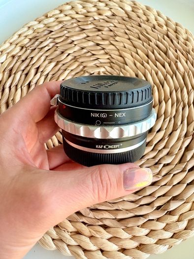 Lens Mount Adapter Nikon to Sony E-Mount