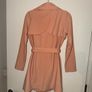 Abercrombie & Fitch Pink Trench Coat - size small Image 2