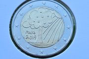 Malta 2019 years Uncirculated 2 Euro coin.