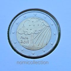 Malta 2019 years Uncirculated 2 Euro coin.