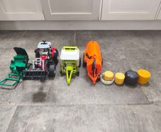 Bruder Farm toys bailing bundle