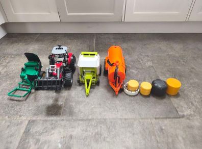 Bruder Farm toys bailing bundle
