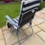 2 x Reclining Garden Chairs Image 2