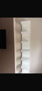 ikea shelf and mirror