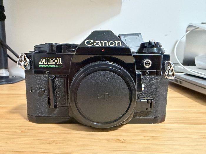 Canon AE1 Program body and flash