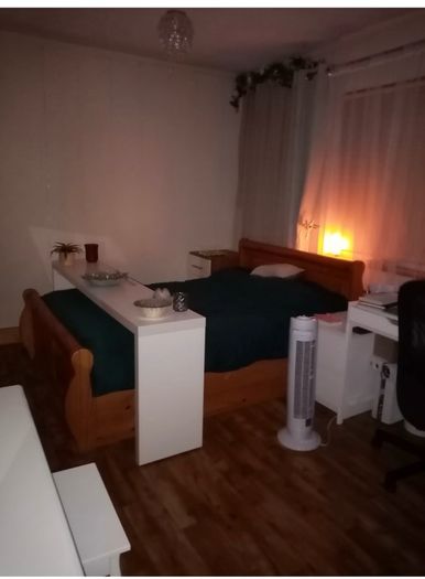 Over bed rolling table from ikea