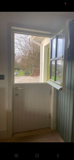 Solid Hardwood Cottage Half Doors