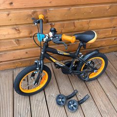 Kids Bike 14 with Stabilisers