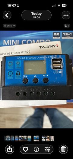 motorhome solar controller