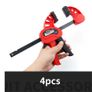 BRAND NEW 4pcs F Type Woodworking Clip Quick Grip Clamp Quick Ratchet Release Image 3