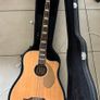 Fender Kingman SCE Nat acoustic bass (with piezo/preamp) Image 6