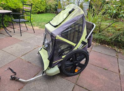 Double Child Bike Trailer