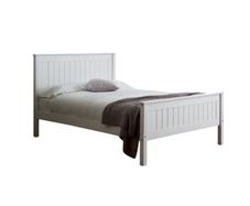 Double White Bed - Brand-New