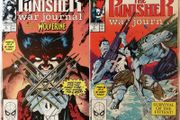 The Punisher War Journal #' 6 &amp; 7 1st Punisher VS Wolverine (Jim Lee Art - 1989)