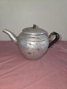 Antique Souvenir from British Empire Exhibition London 1924 Swan Brand Teapot