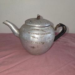 Antique Souvenir from British Empire Exhibition London 1924 Swan Brand Teapot