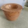 High shallow wooden bowl , Handmade Lathe Turned, Artisan Crafted could be used as trinklet dish. Image 5