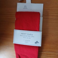 Next red baby tights