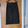 Primark Dark Brown A-Line Faux  Leather Skirt.   S.M - 12-14.   B.N.W.T. Image 4