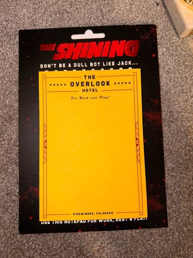 The Shining Overlook Hotel Notepad