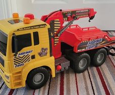Dickie Toys MAN Plastic Toy 21" Recovery Tow Truck Air Pump Action
