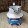midwinter, moon, vintage blue jug Image 2