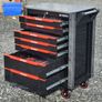 Manarola 7 Drawer Stainless Steel Tool Box Fully Loaded Image 3