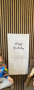 Happy birthday backdrop