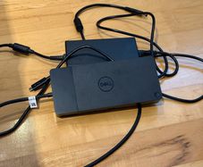 Dell WD19TBS Thunderbolt Dock, USB 3.1, Type-C, Display Port, HDMI, 6 USB Ports, Gigabit Ethernet, Thunderbolt 3, 180W