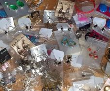 Job Lot 100 Pairs Brand New Earrings Wrapped