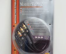 Monster Video2 high performance audio cable 2m (6.6ft) gold plated 24K