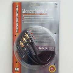 Monster Video2 high performance audio cable 2m (6.6ft) gold plated 24K