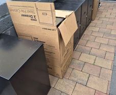 6 units with 2 drawers and keys..