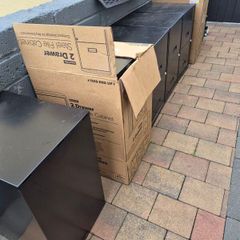 6 units with 2 drawers and keys..