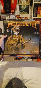 Megadeth Vinyl Signed By David Ellefson & Jeff Young